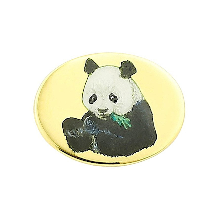 panda 18ct YELLOW GOLD CUFFLINKS - main