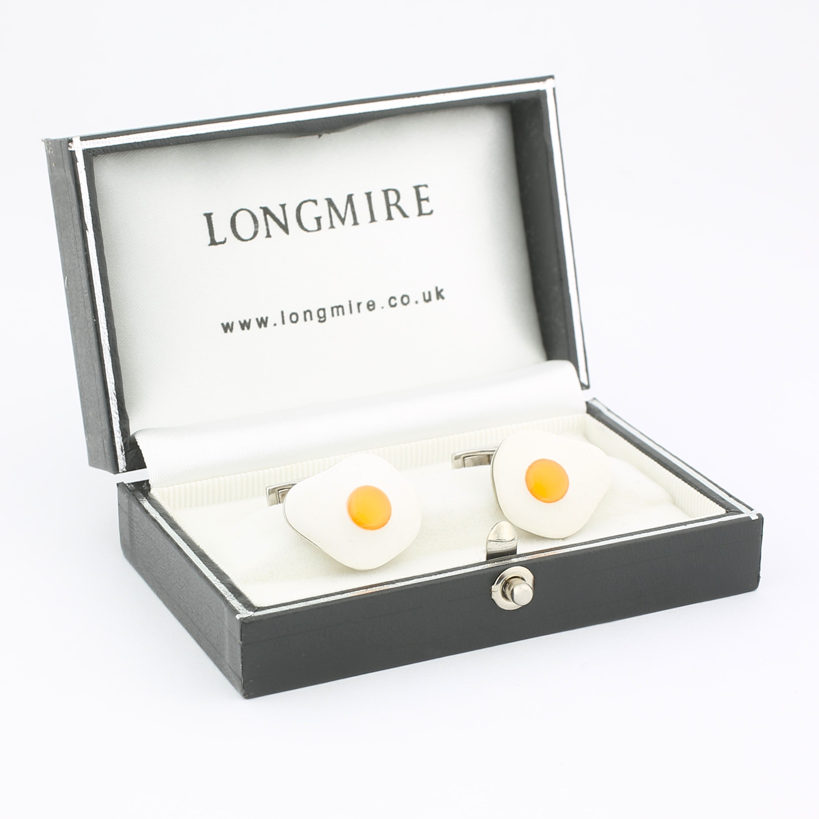 FRIED EGG CUFFLINKS - boxed