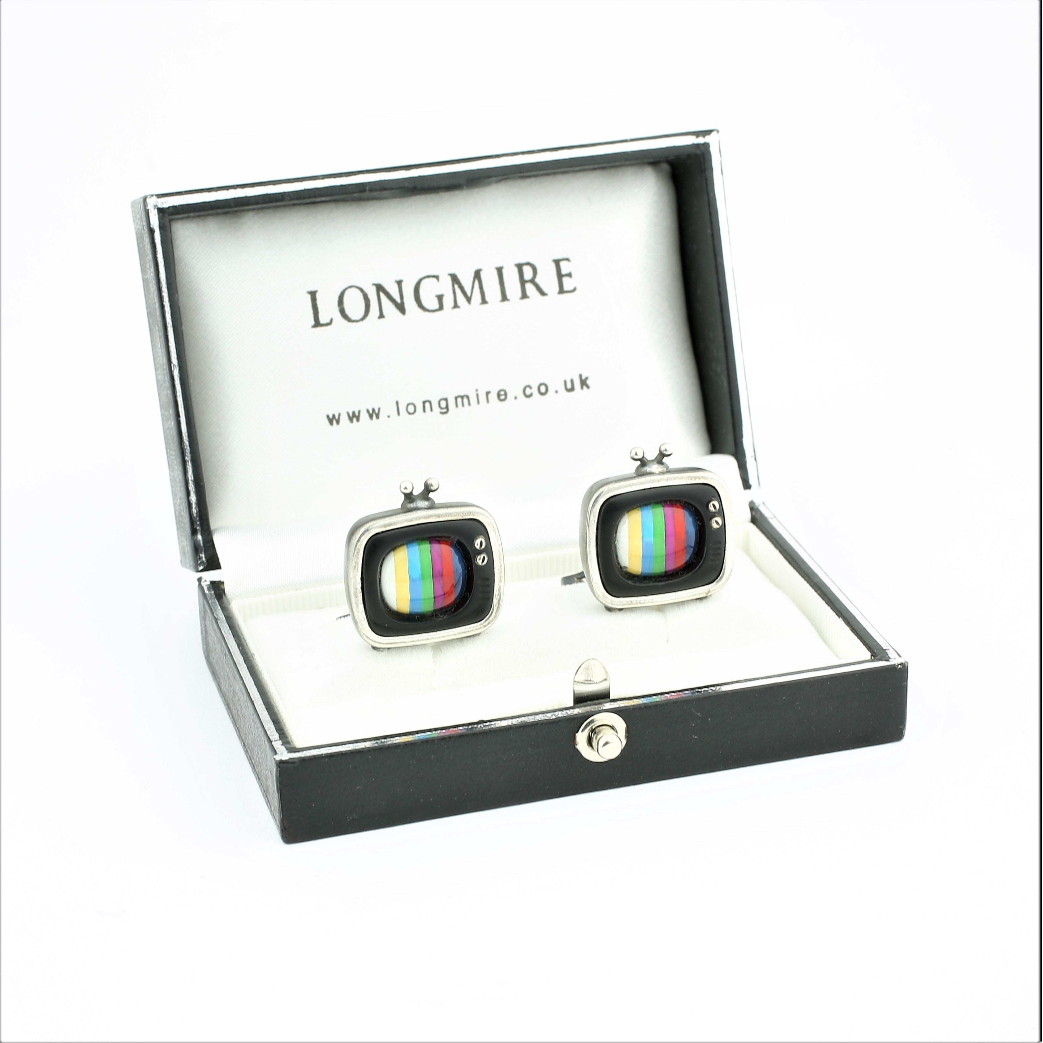 TV CUFFLINKS - boxed