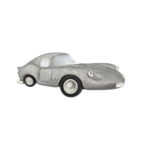 VINTAGE CAR IN SILVER OBSIDIAN AND ONYX - main