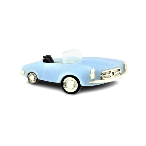 ice blue sports car cufflinks - main