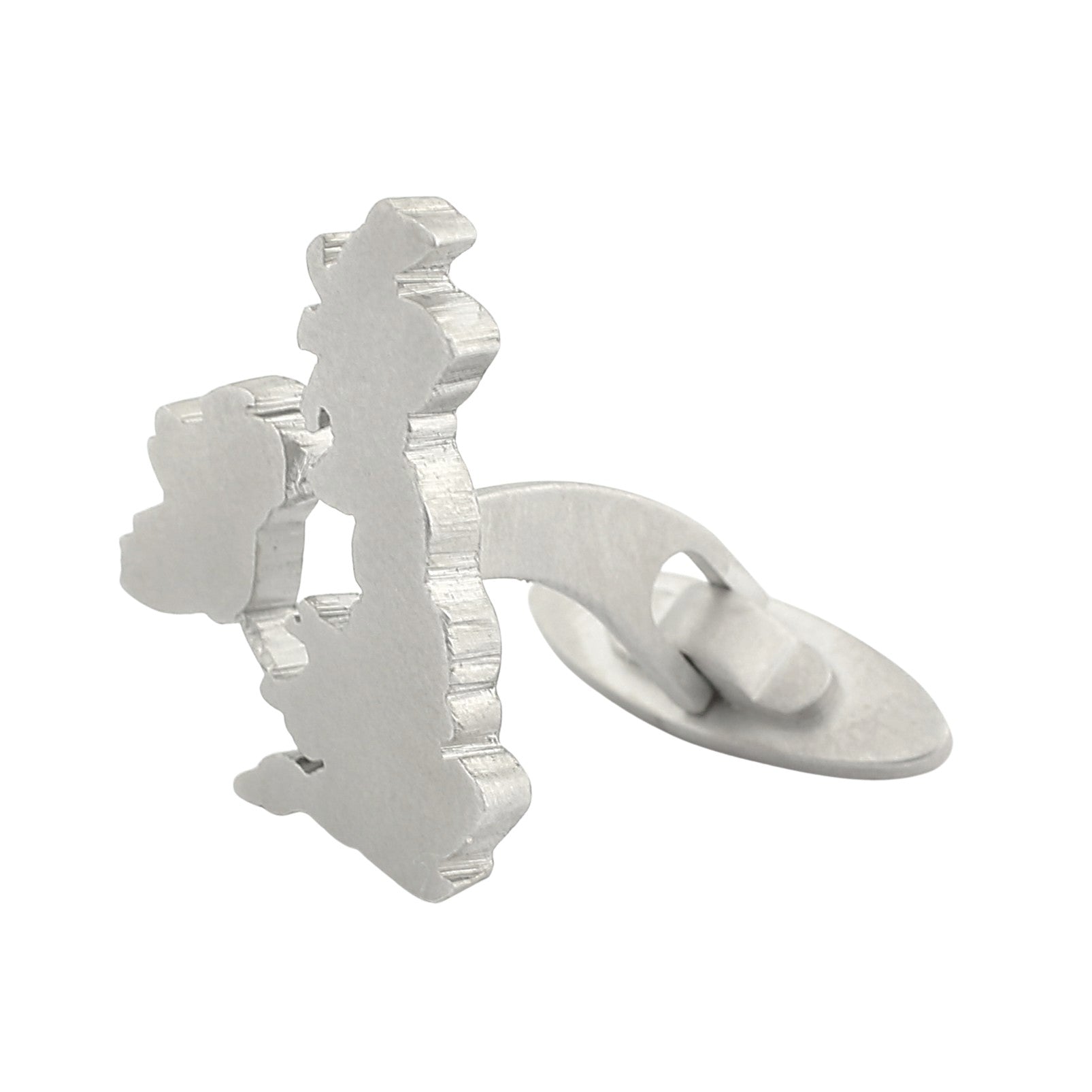 england ireland scotland & wales sterling silver cufflinks - side main 1