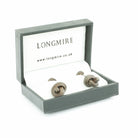 SOLID KNOT BRONZE CUFFLINKS - main