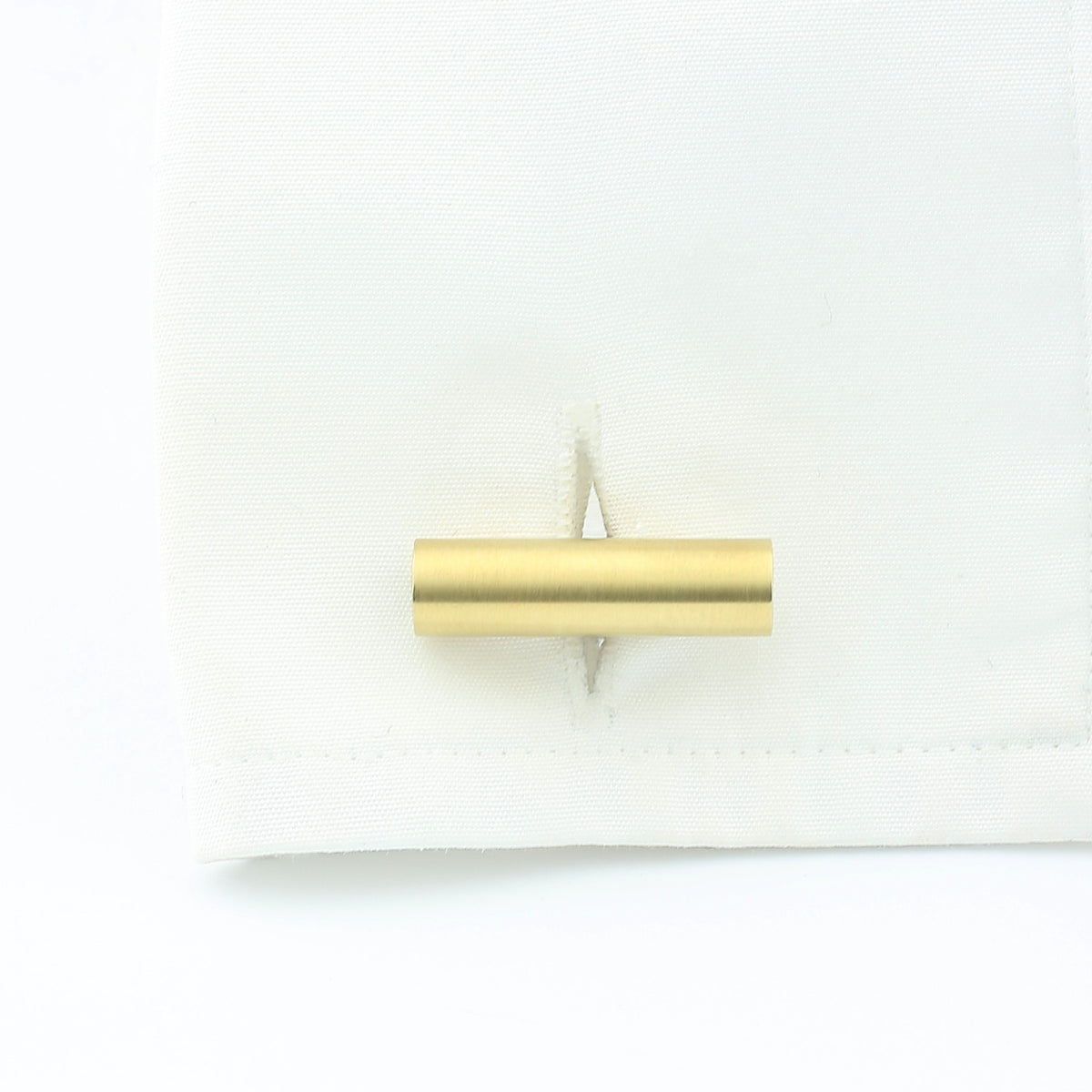 h-bar gold and steel - cuff
