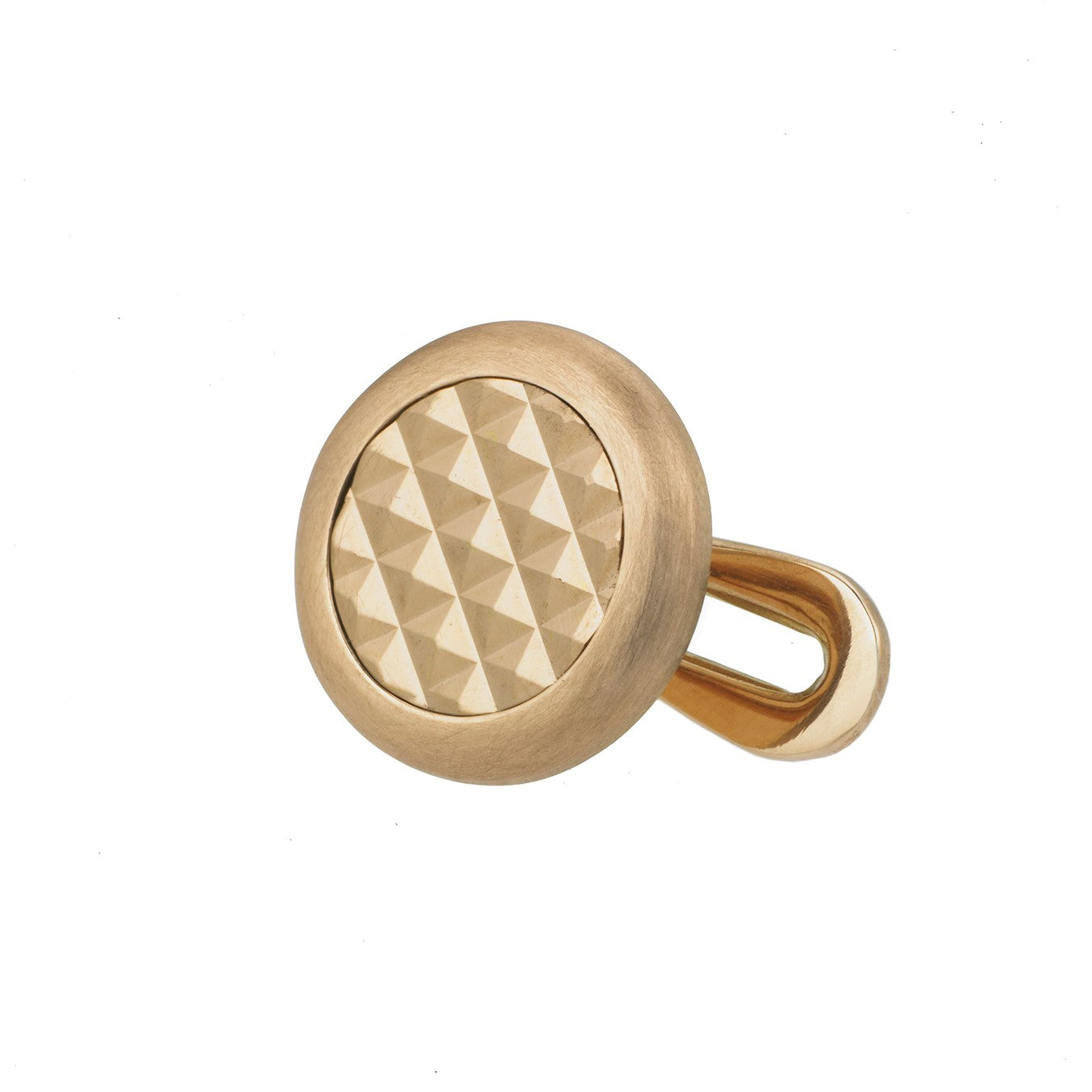 rose gold pixel dress set 18k rose gold - stud