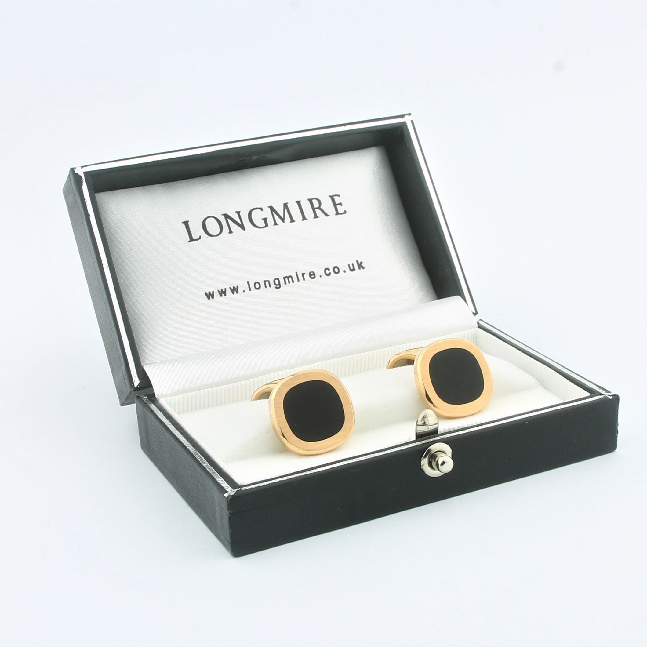 Watch out cufflinks 18k rose gold - boxed