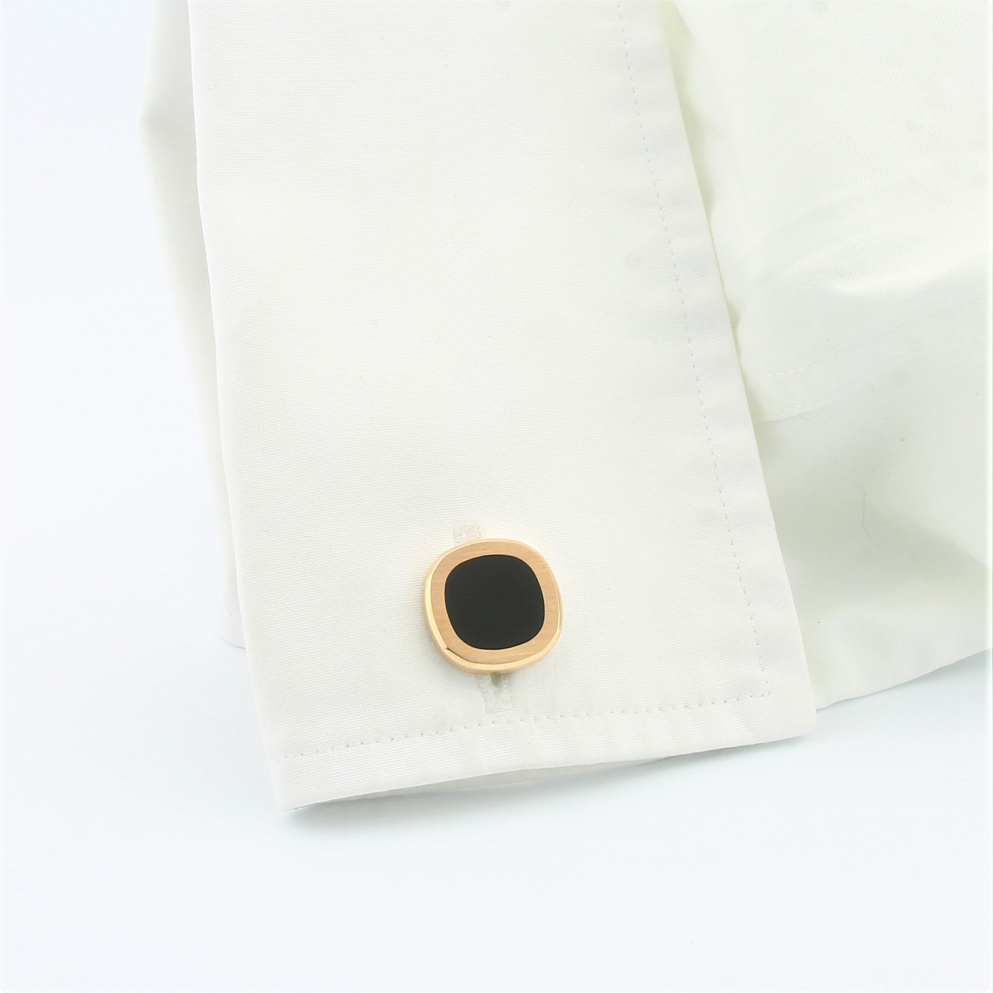 Watch out cufflinks 18k rose gold - cuff