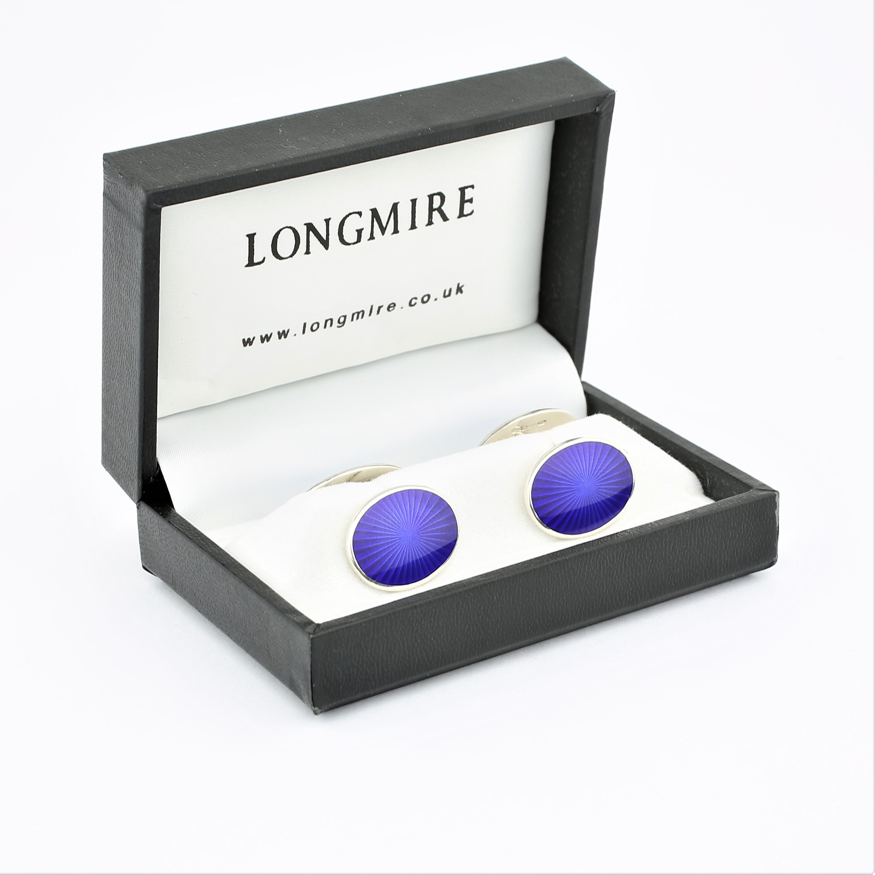 Starburst blue enamel - boxed