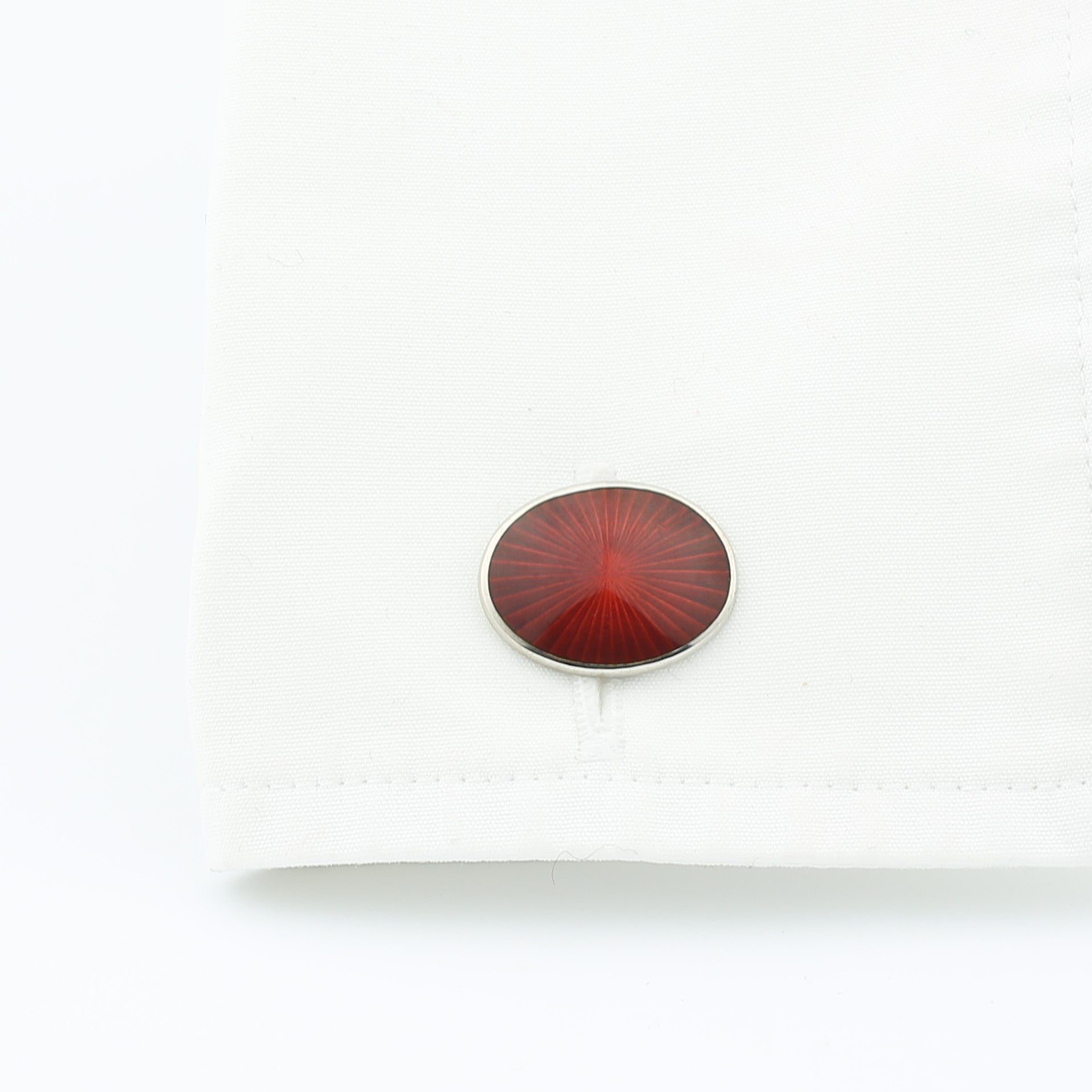 STARBURST RED ENAMEL - CUFF