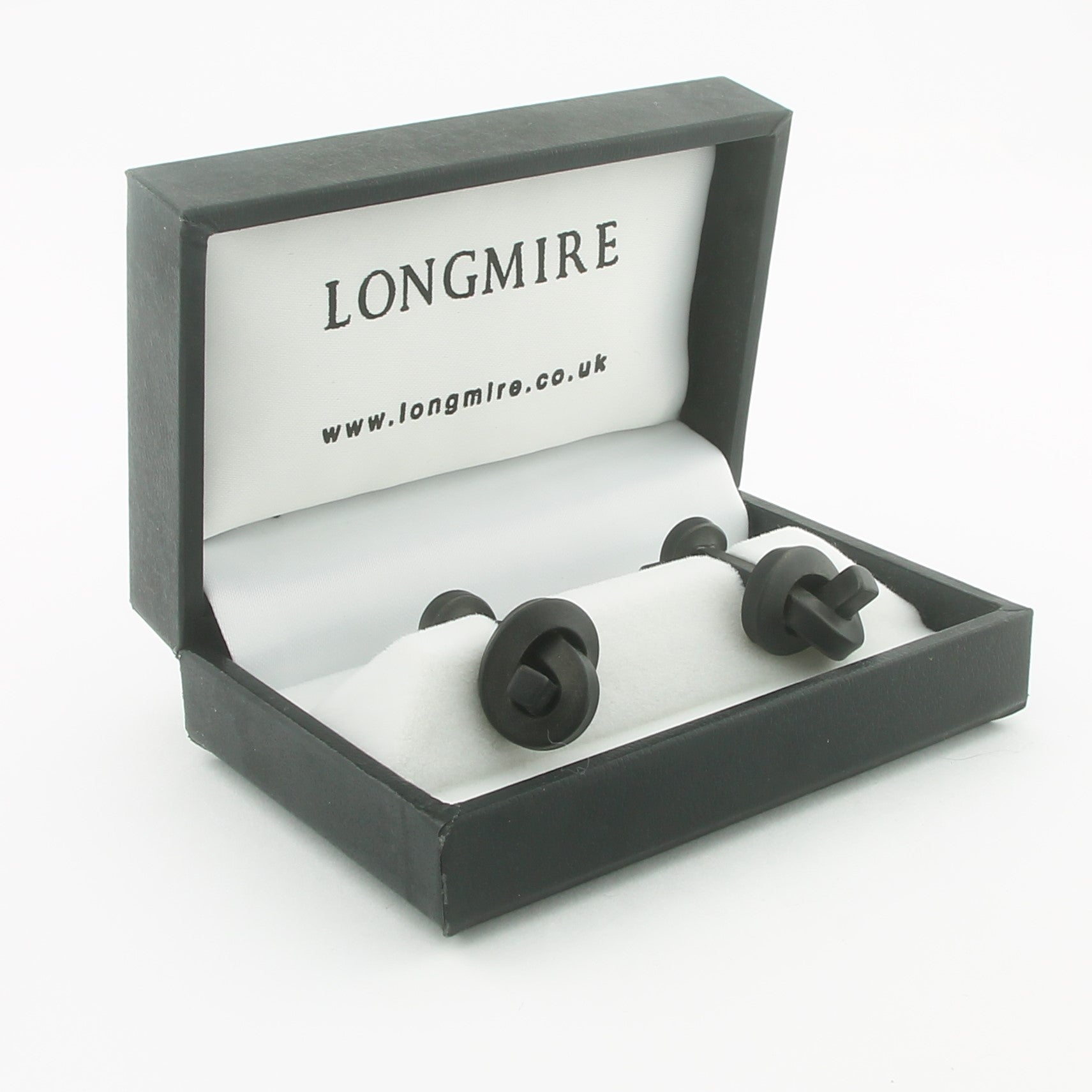 Iron knot cufflinks boxed