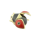 caricature ladybird 18ct yellow gold cufflinks - main