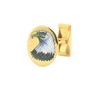 AMERICAN EAGLE 18ct YELLOW GOLD CUFFLINKS - main