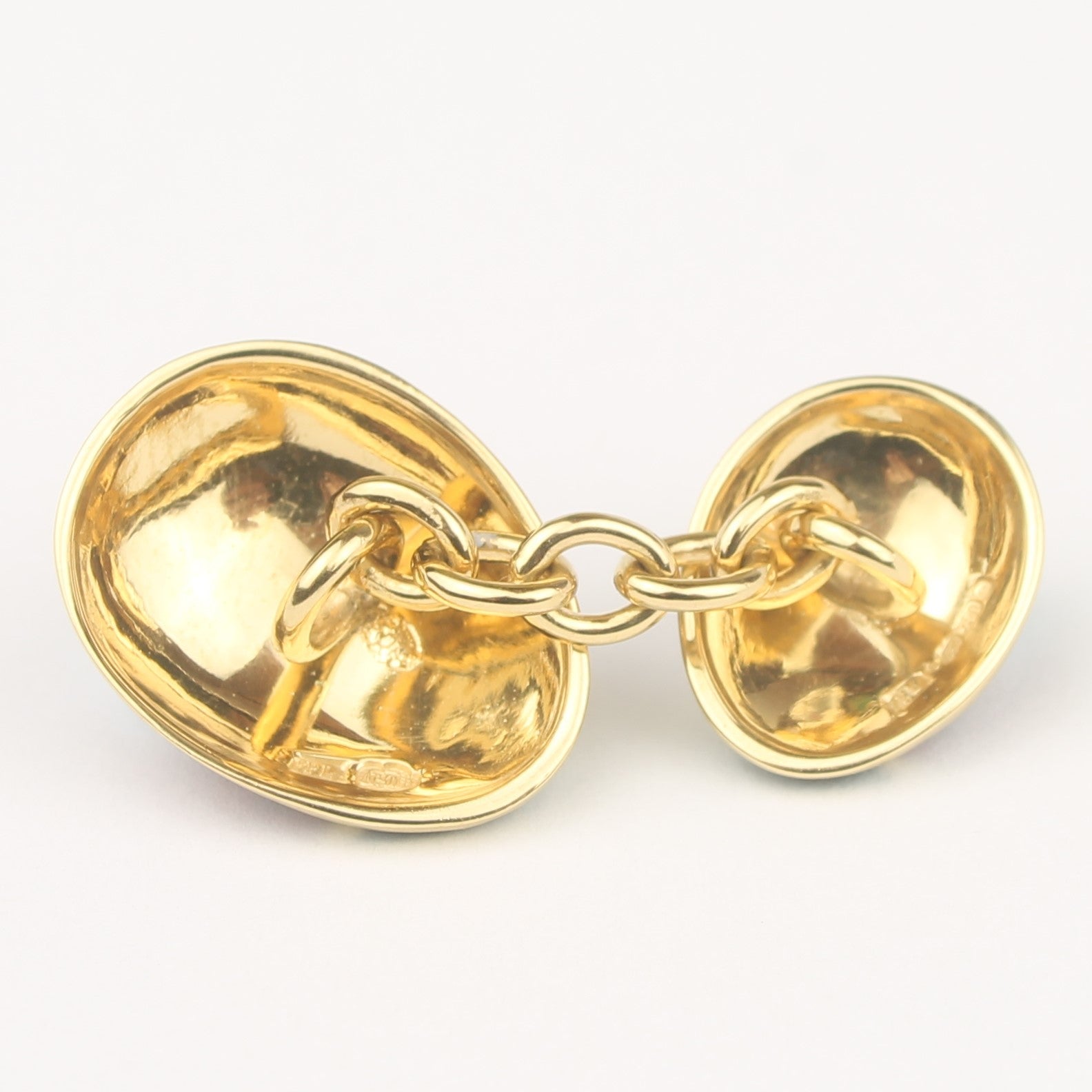 ladybird/bug dress set 9ct gold - cufflink rear