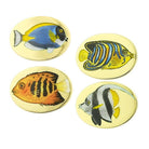 TROPICAL FISH 18ct YELLOW GOLD CUFFLINKS 