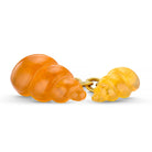 cone shells fire opal 18ct yellow gold cufflinks - main
