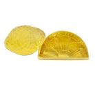 lemons yellow beryl 18ct yellow gold cufflinks - main
