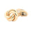 classical knot cufflinks 18ct rose gold