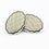 WAVY BLACK/TRANSPARENT GREY ENAMEL 18ct WHITE GOLD CUFFLINKS