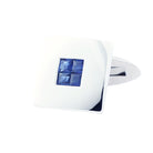 square with sapphire centre 18ct white gold cufflinks -  main