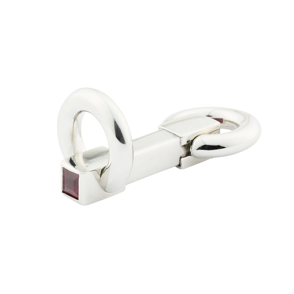 Snaffle Design Cufflinks | Solid 18k White Gold – Longmire