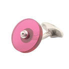 'Barbie' disc cufflinks - main