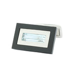 onyx aquamarine 18ct white gold cufflinks - main 