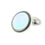 PALE BLUE TAHITI MOTHER OF PEARL 18ct WHITE GOLD CUFFLINKS