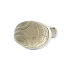 smoky quartz scarab 18ct white gold cufflinks - main