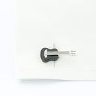 guitar onyx 18k white gold cufflinks - cuff