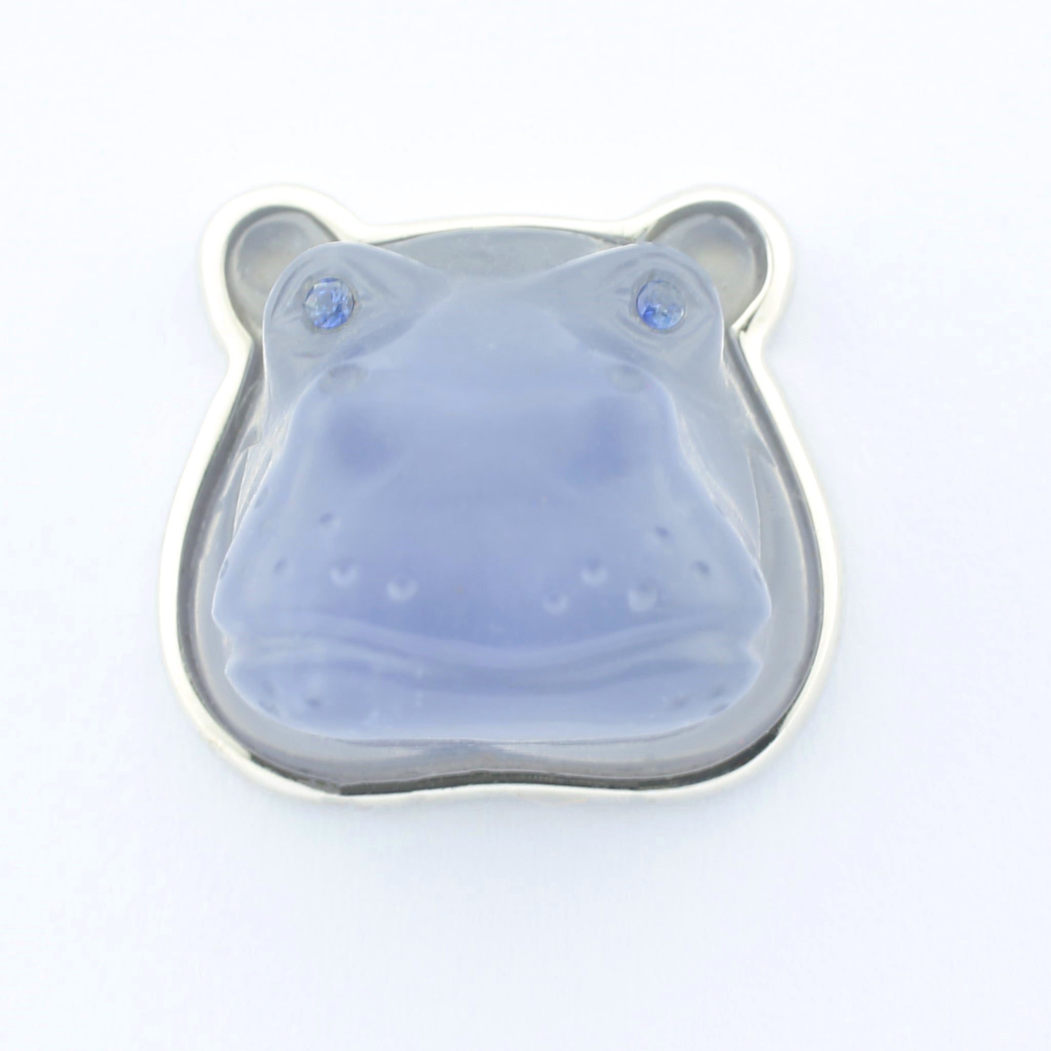 hippo cufflinks - main