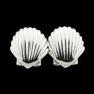 spirit of el camino scallop shell 18ct white gold cufflinks