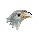 EAGLE HEAD CUFFLINKS 18ct WHITE GOLD CUFFLINKS - main