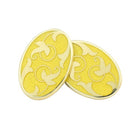 yellow ivy 9ct yellow gold cufflinks - main