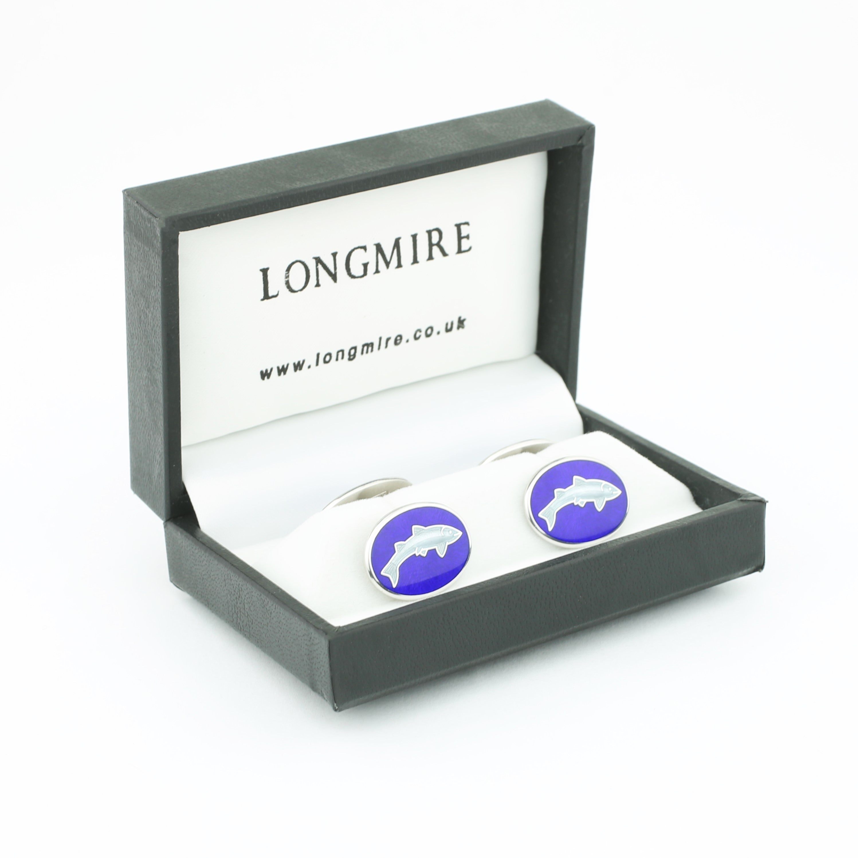 FISH CUFFLINKS - boxed