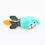 shark torpedo turquoise cufflinks
