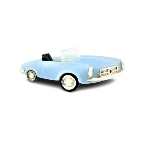 ice blue sports car cufflinks - main