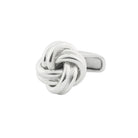 classic knot sterling silver cufflinks - main