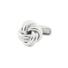 classic knot sterling silver cufflinks - main
