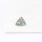 autumnal leaf titanium cufflinks - cuff