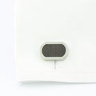 matt ebony oblong steel cufflinks - cuff
