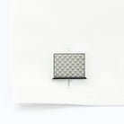 chequerboard steel cufflinks - cuff