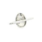 ladybird/bug dress set 18ct white gold - stud rear