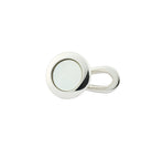 mother of pearl 18ct white gold shirt studs - main