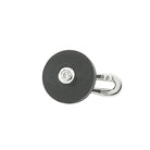 onyx disc with diamond 18ct white gold shirt studs - main