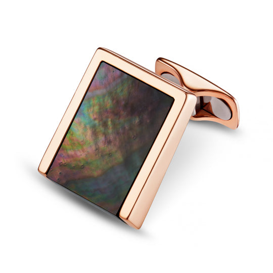 LABRADORITE WEDGE SET IN 18ct ROSE GOLD - main