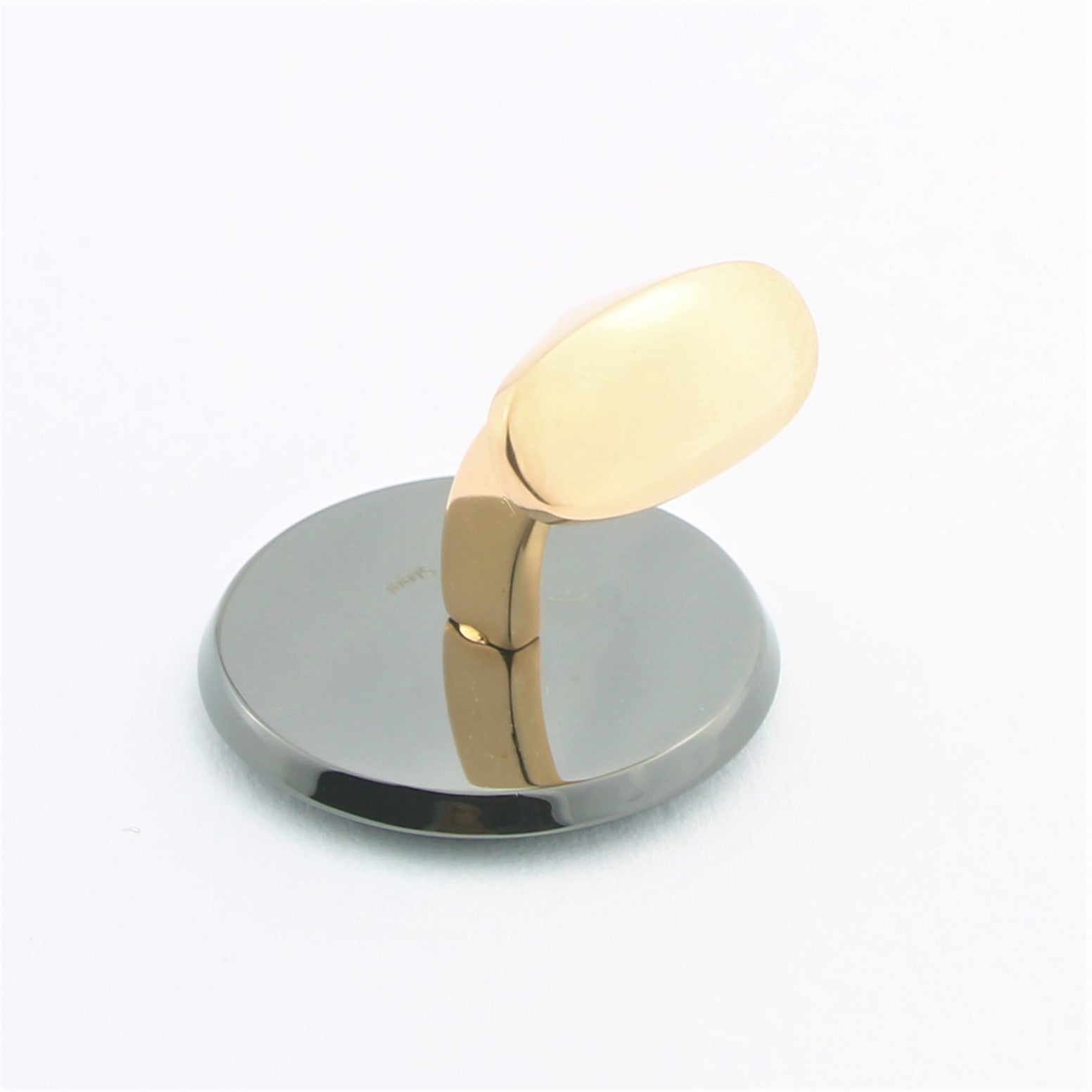 REFLEX 18ct ROSE GOLD CUFFLINKS - rear