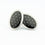 BASKET BLACK ENAMEL 18ct WHITE GOLD CUFFLINKS