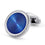 BLUE SUNBEAM 18ct WHITE GOLD CUFFLINKS