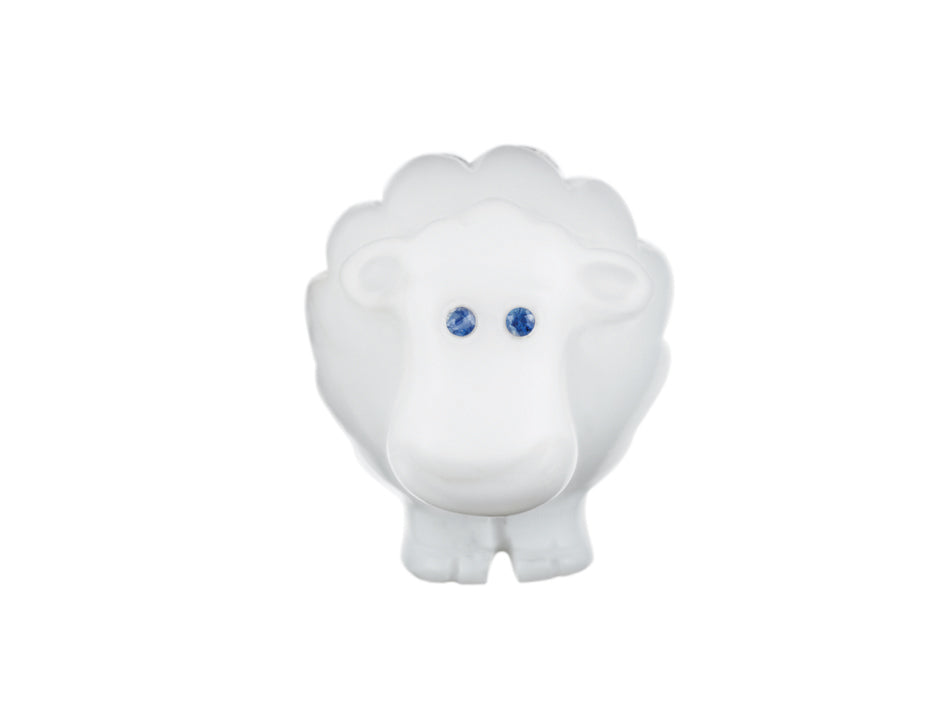PIG AND SHEEP 18ct WHITE GOLD CUFFLINKS