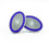 DOUBLE OVAL BLUE/GREY ENAMEL CUFFLINKS